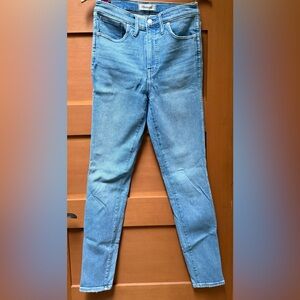 Madewell Light Blue Skinny Jeans 28 TALL
